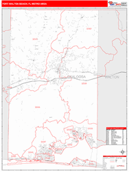 Red Line Map Example